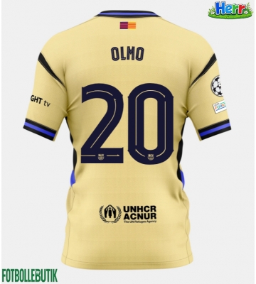 Barcelona Dani Olmo #20 Bortatröja 2025-26 Kortärmad